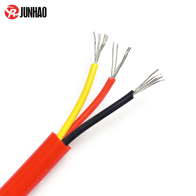UL3239 200 Degree High Temperature Tinned Copper 22 AWG Wire Silicone Wire Cable 3KV - Junhao Wires and Cables Manufacturer