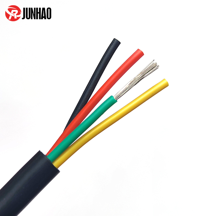 UL3239 200 Degree High Temperature Tinned Copper 22 AWG Wire Silicone Wire Cable 3KV - Junhao Wires and Cables Manufacturer