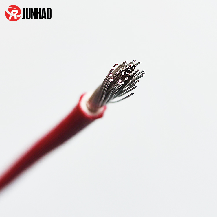 UL3239 200 Degree High Temperature Tinned Copper 22 AWG Wire Silicone Wire Cable 3KV - Junhao Wires and Cables Manufacturer