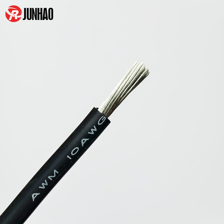 UL3239 200 Degree High Temperature Tinned Copper 22 AWG Wire Silicone Wire Cable 3KV - Junhao Wires and Cables Manufacturer
